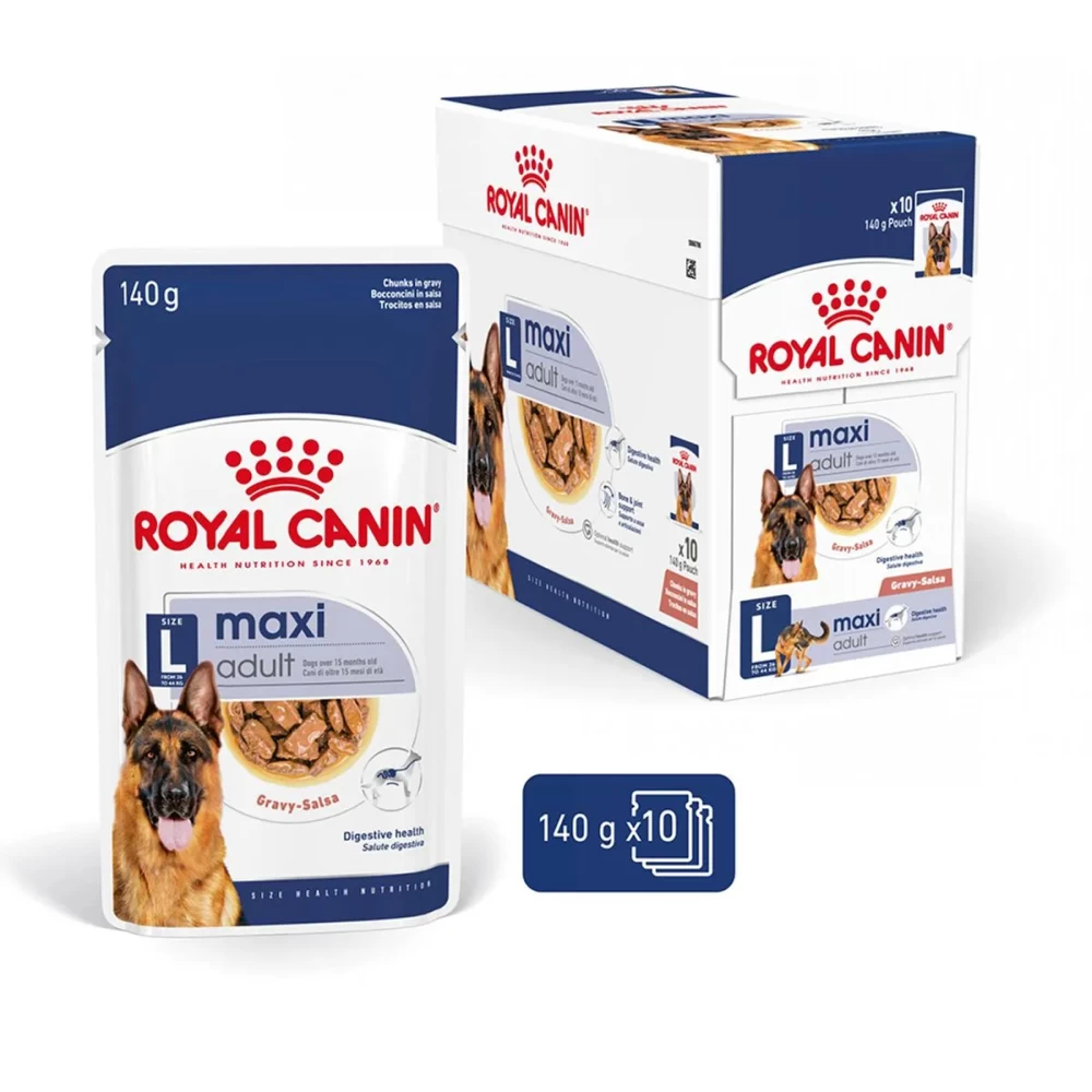 Royal Canin Maxi Adult, 140 g Hrană Umedă pentru caini