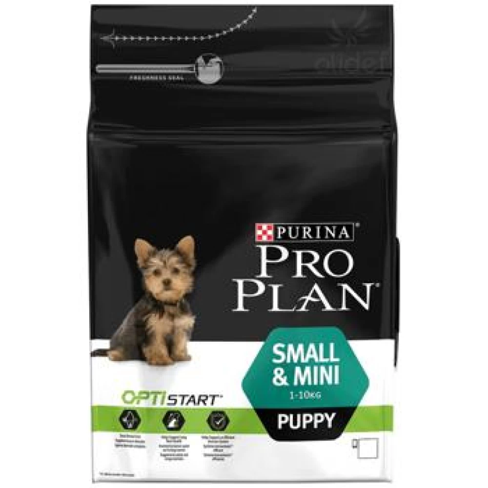 Pro Plan Puppy Small & Mini cu Pui, 3 kg Hrană Uscată pentru caini